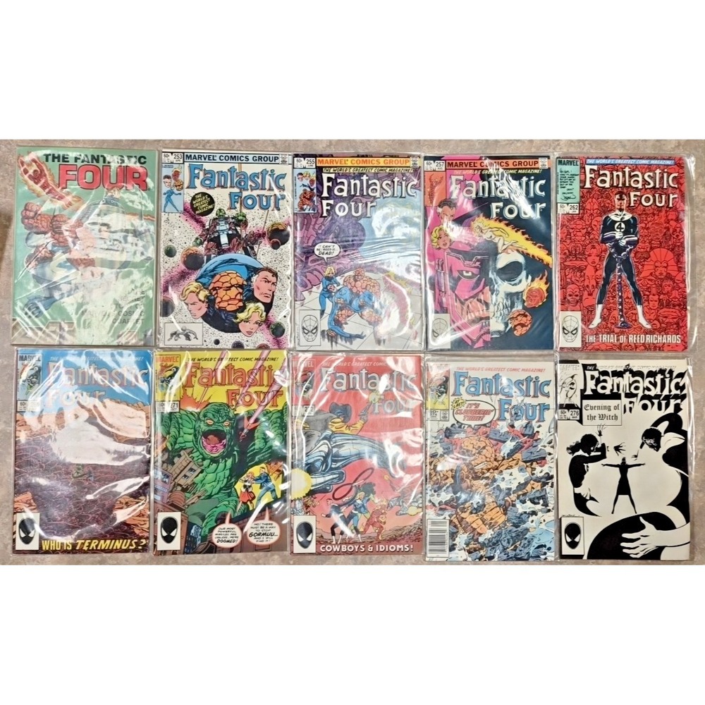 Fantastic Four Comic Books‎ Lot of 10